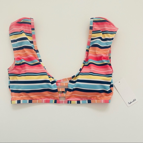 Splendid Juicy Fruit Bralette Swimsuit Bikini Top - Picture 7 of 7